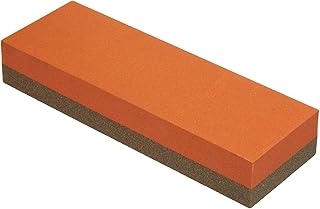 Combination Grit Abrasive Benchstone, Aluminum Oxide, 6" Length x 2" Width x 1" Height