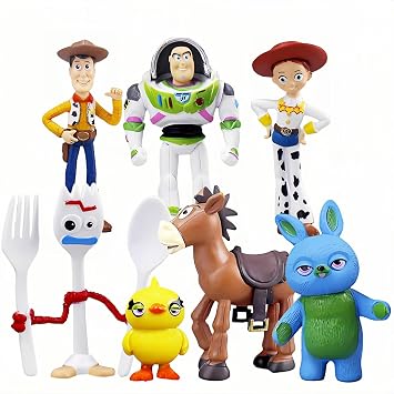 Action Figures Toys, for Collectors Display and Decor 7 Pcs