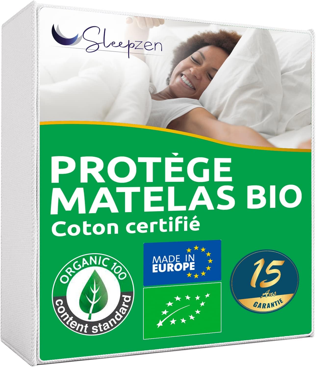 SLEEPZEN Protege Matelas Impermeable GRS