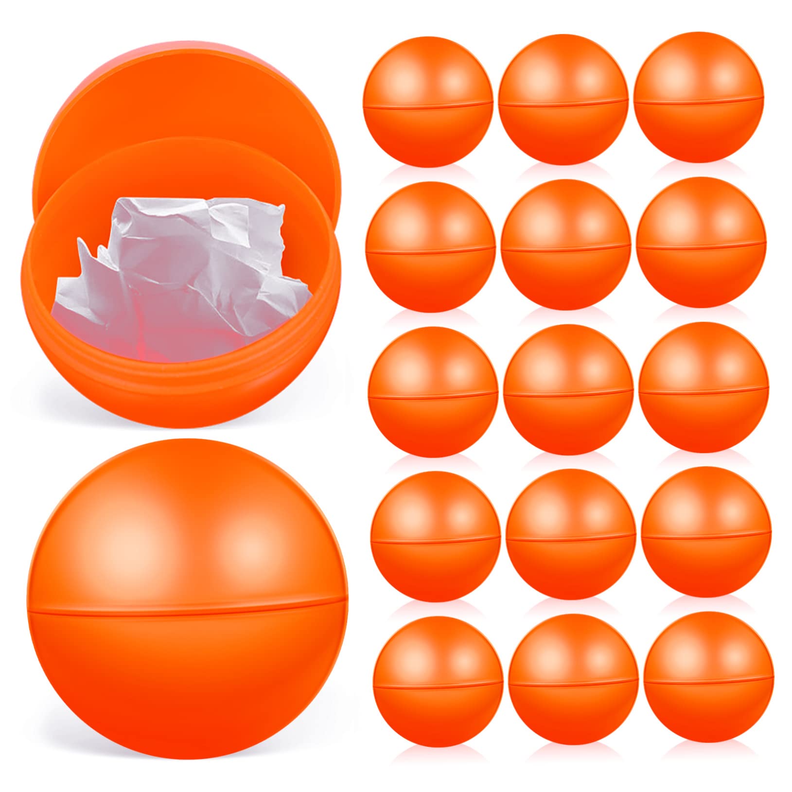 SUPVOX 25 Pack of Raffle Plastic Seamless Game Balls for Games and Party Props