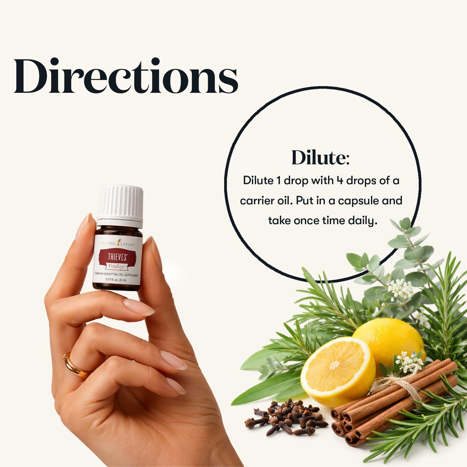 Amazon.com: Thieves Vitality Essential Oil by Young Living, 5