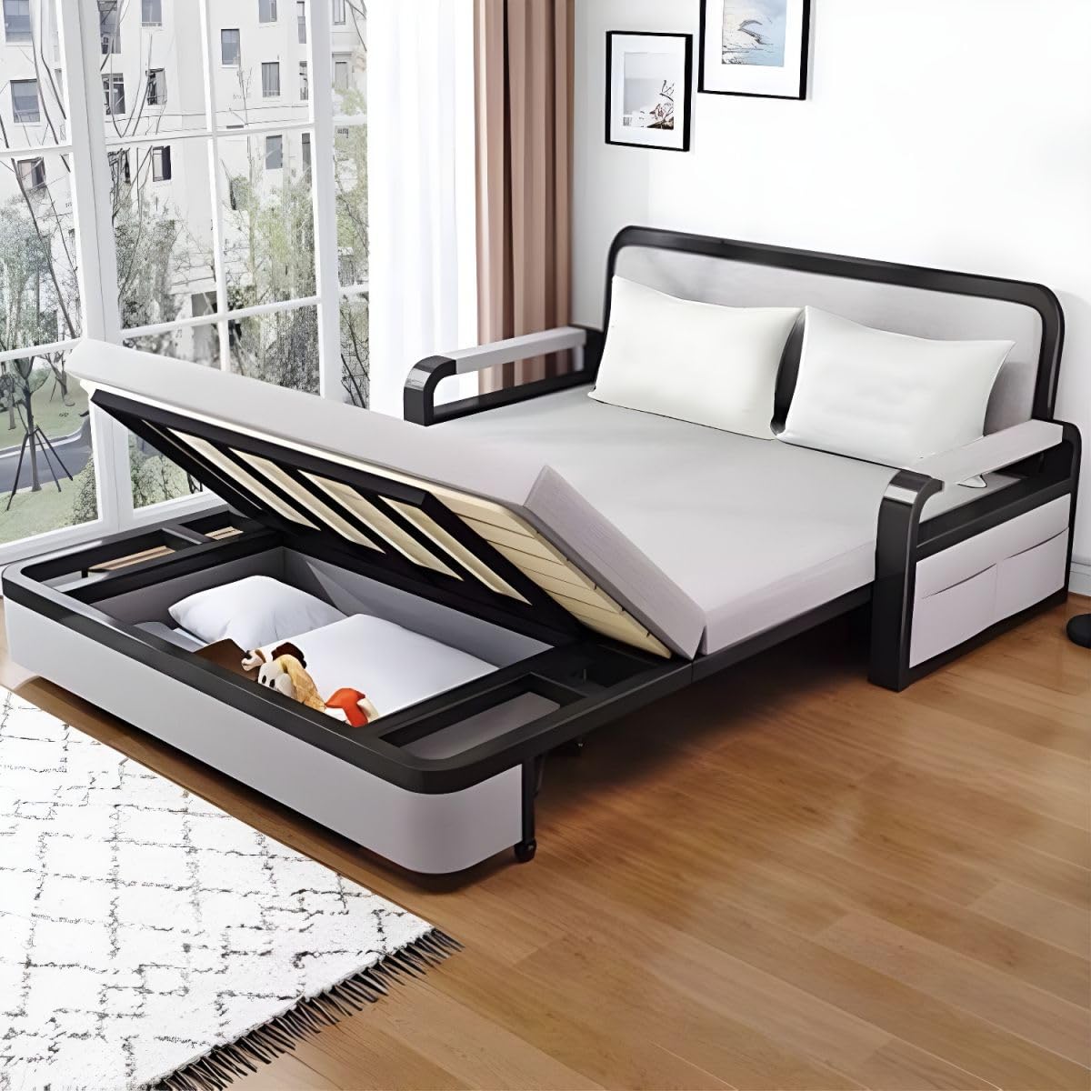 Amazon.com: KWOKING Dual-Purpose Folding Sofa Bed Multi