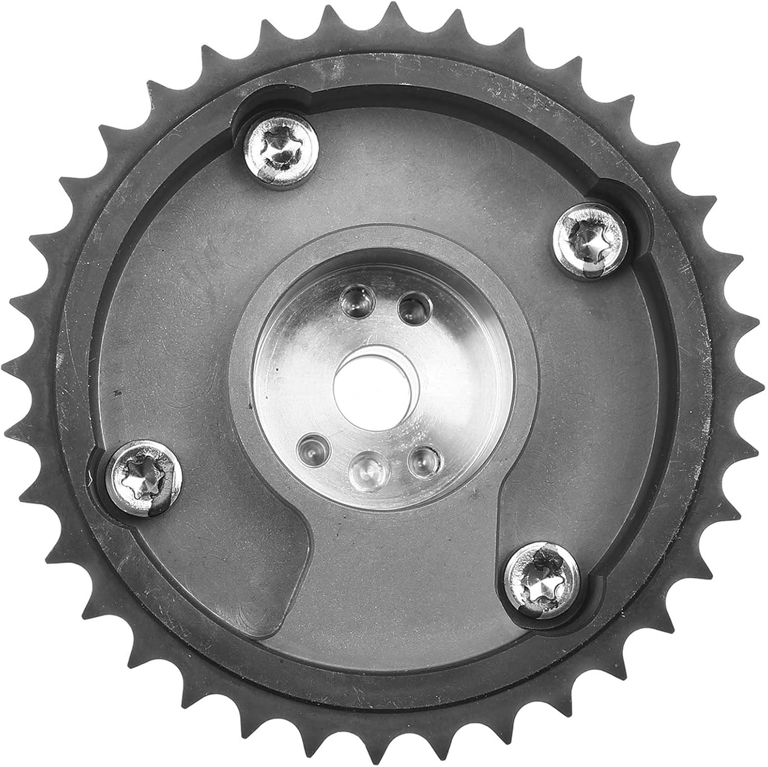 A-Premium Exhaust Variable Valve Timing Sprocket Cam Phaser Compatible with Hyundai Accent 2012-2019, Veloster 2012-2017 & Kia Forte Koup, Forte5 2014-2016, Rio, Soul 2012-2019, Replace# 243702B610