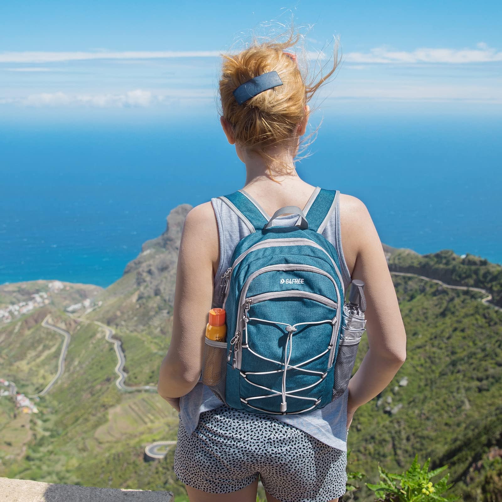 G4Free Kleiner Rucksack 12L/20L Unisex Tagesrucksack Leichter Reiserucksack Wanderrucksack Trekkingrucksack für Wandern Fahrrad