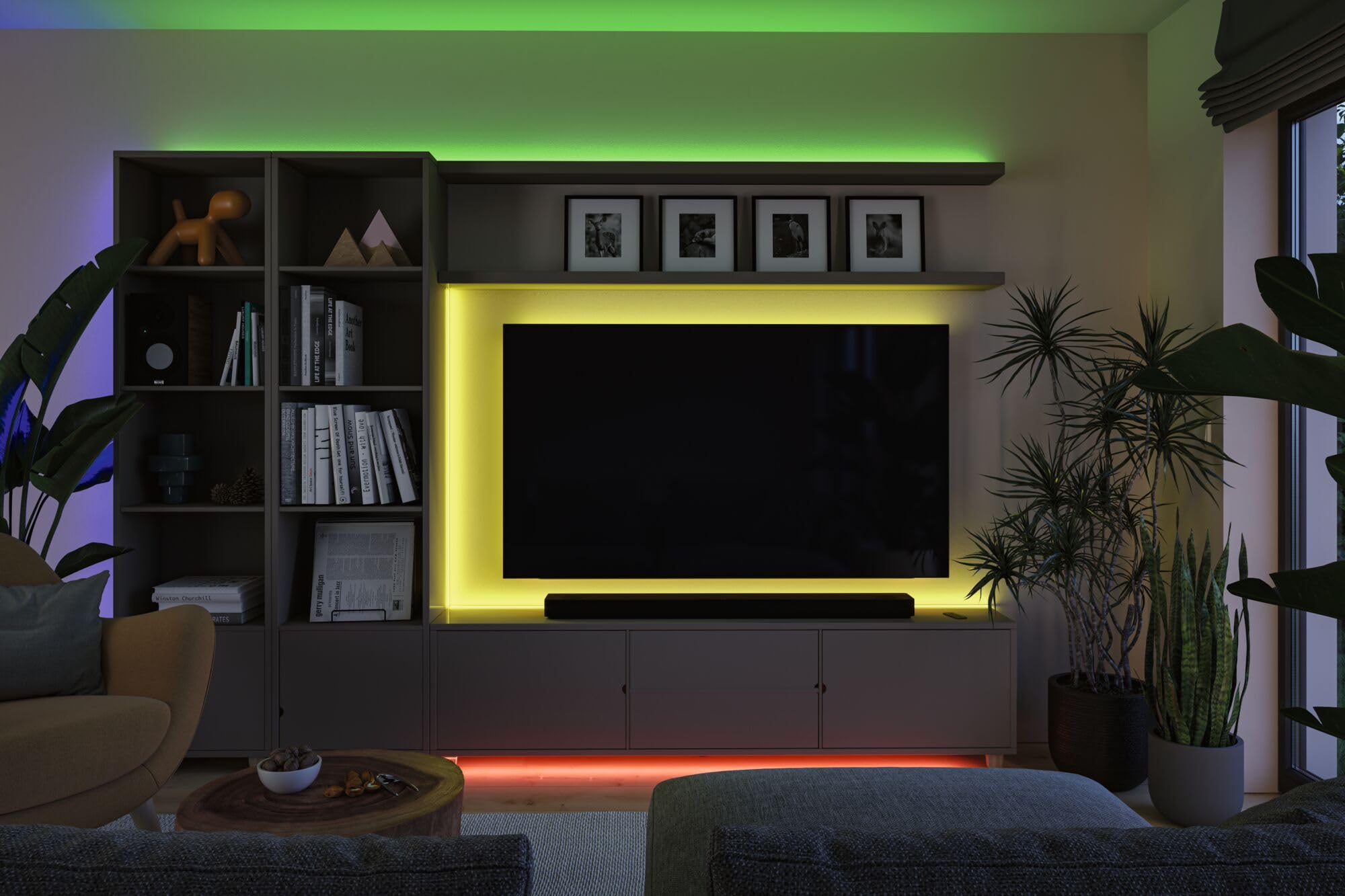 Paulmann SimpLED LED Strip Full-Line COB Komplettset 7,5m 19,5W 140lm/m 840 LEDs/m RGB 24VA 79570