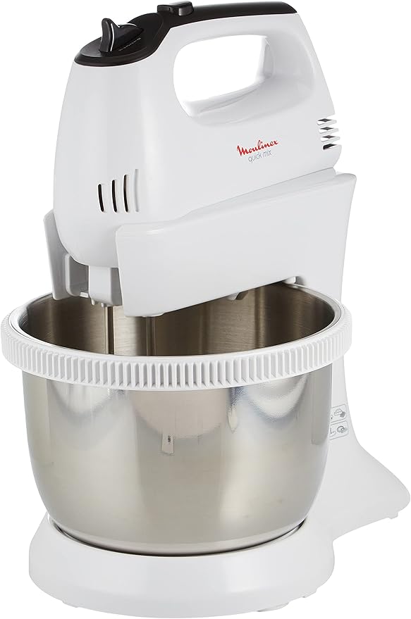 MOULINEX Hand Mixer with stand AND STAINLESS STEEL bowl Amazon.co.uk