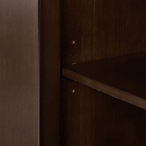 Miniatura 8 de Mancofy Armario de almacenamiento Accent de madera con estante ajustable y 3 puertas, moderna consola de almacenamiento para pasillo, sala de estar,