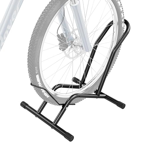 Bike Floor Stand Indoor Bike Stand for Garage/Home,Adjustable Bicycle Parking