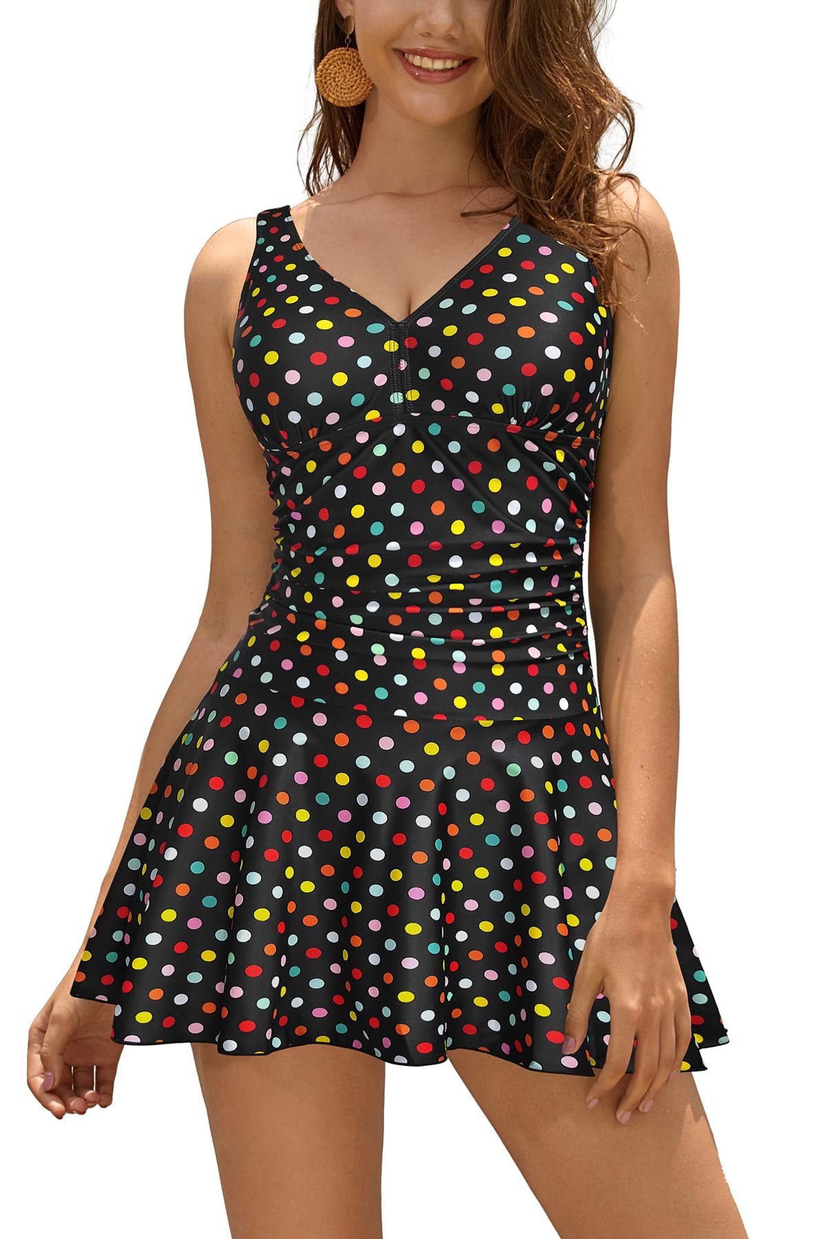 SHEKINI womens Bikini One Piece Swimsuit