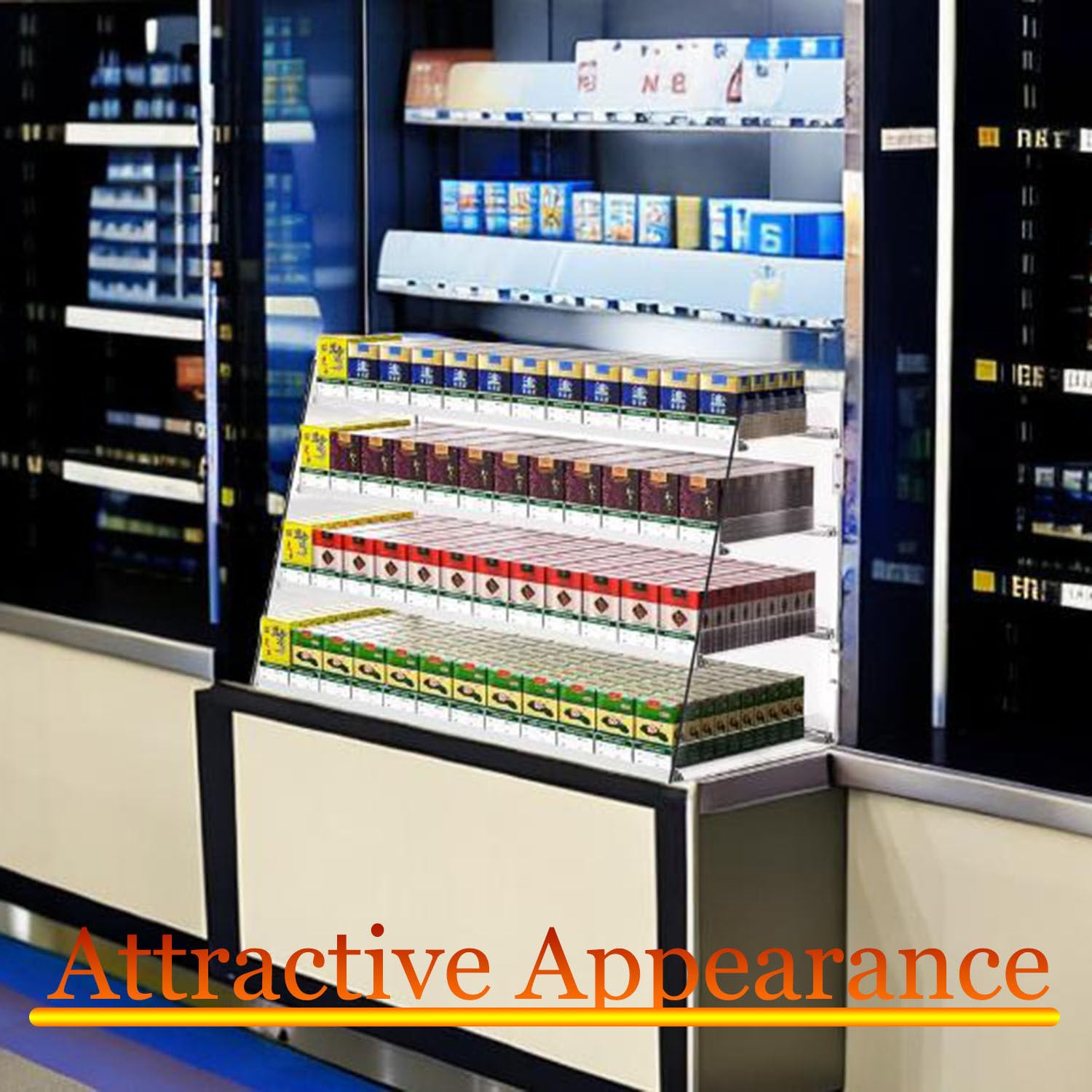 cigarettes dispenser machine Amazon.com: Cigarettes Display Rack,3/4 Tier Cigarette Dispenser Vending  Machine,Automatic Cigarette Pusher Display Holder,Cigarette Showcases  Rack,H42cm*W29cm-L74cm : Health & Household