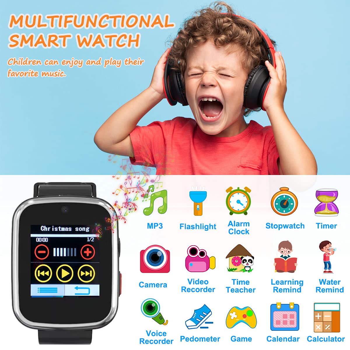 Smartwatch with Drawing and Art Challenges
