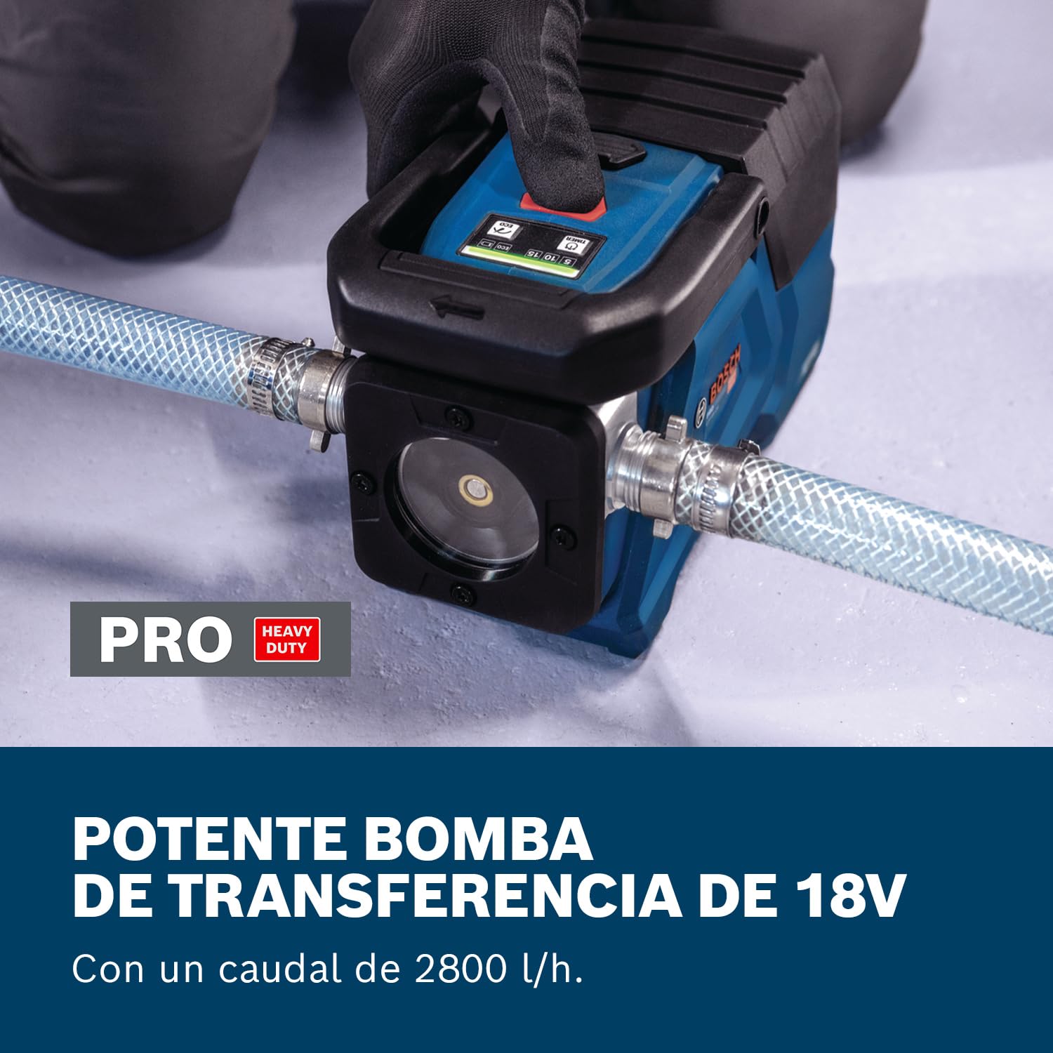 Bosch PRO 18V System Bomba de trasiego a batería GTP18V-28 (sin batería)