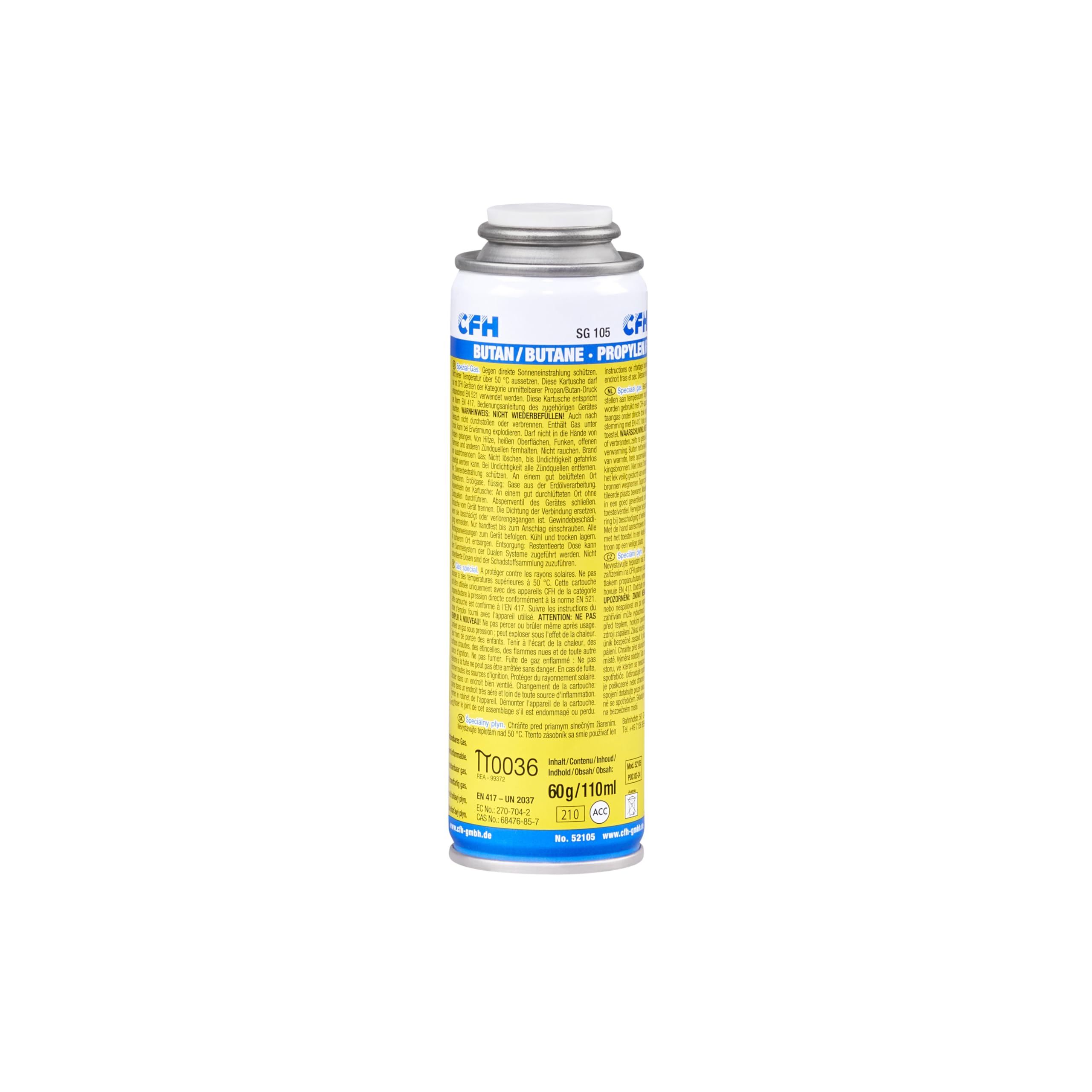 CFH Soldador de cobre PK 932 – Soldador de gas móvil con encendido piezoeléctrico y pistón de cobre de 240 g, soplete, soldador para soldadura suave en canalones, chapas de cobre y chapas de acero