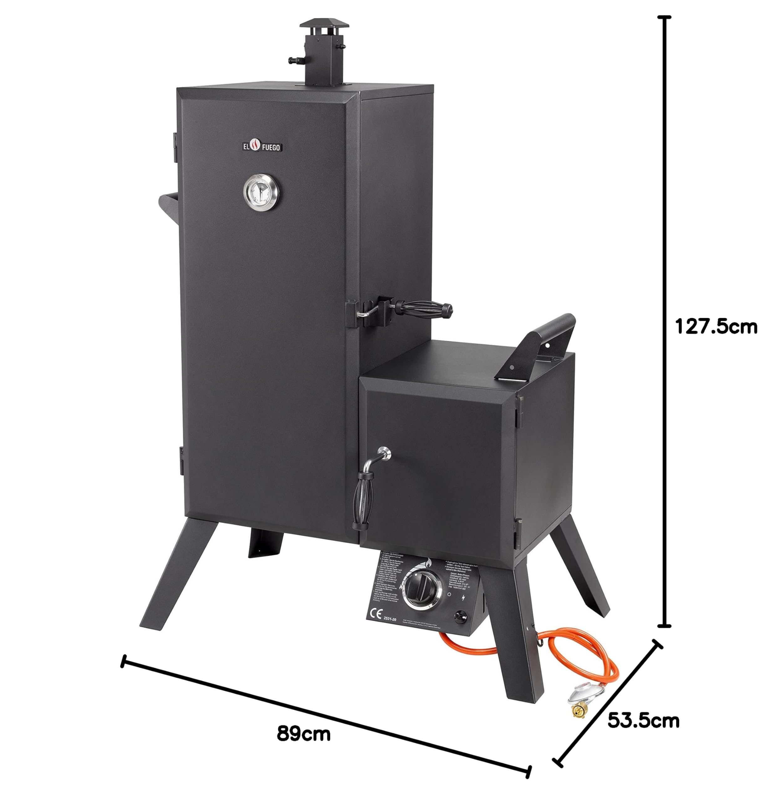 Grill gazowy Smoker "Portland SF" El Fuego® AY 3175