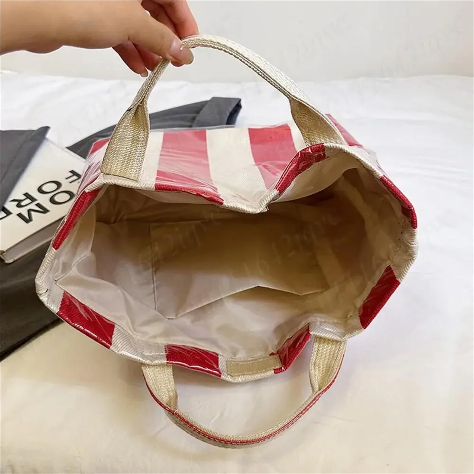 Borsa tote da donna impermeabile in PVC di grande capacità Borse con manico superiore viaggio for lavoro quotidiano a spalla adatta