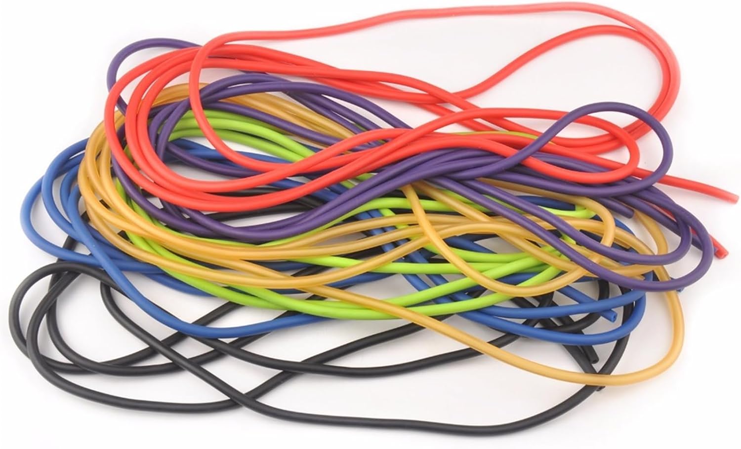 Latex Rubber Tubing, Latex Rubber Tubing 5mm OD 2mm ID Multicolor 5-10 Meter(10 Meter Red)