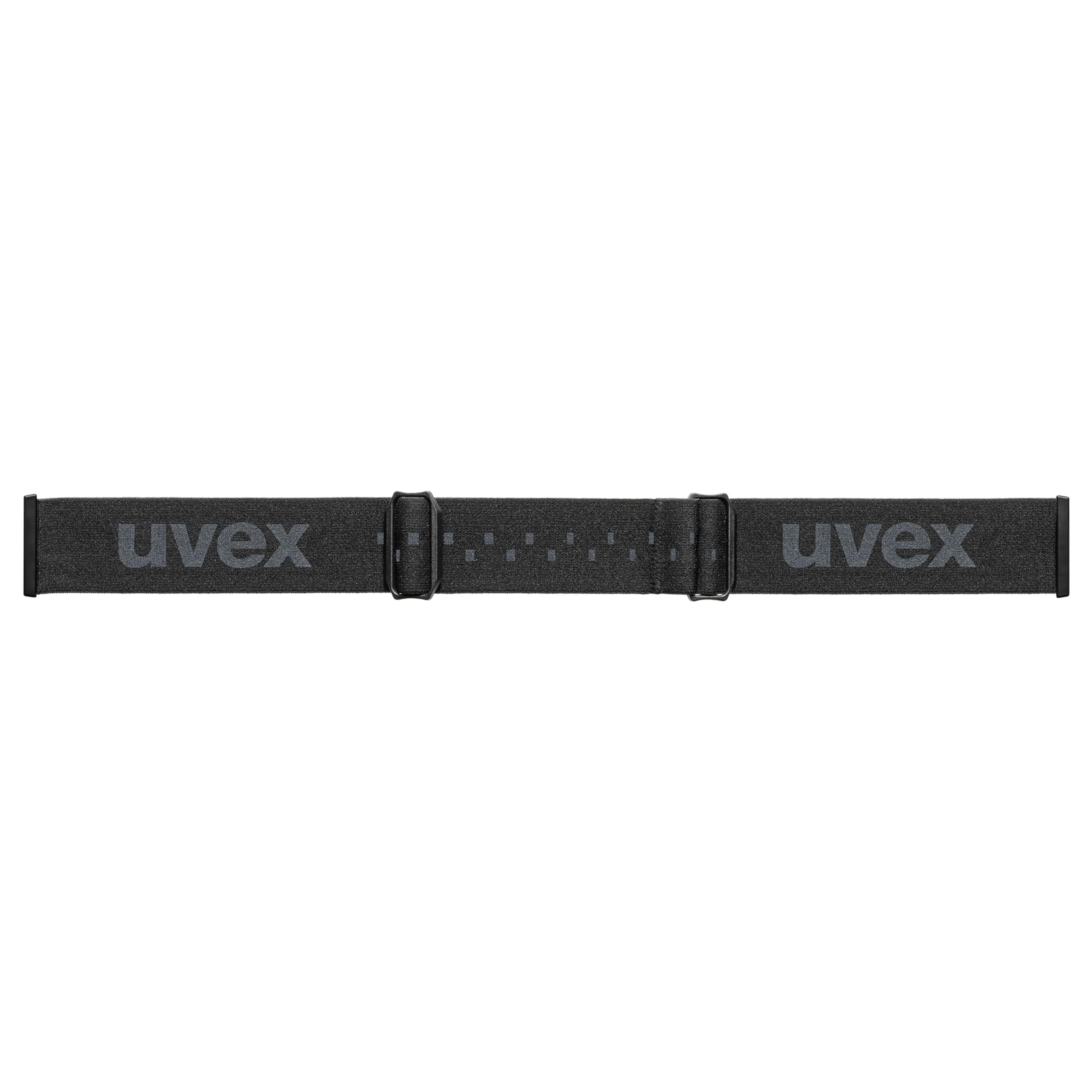 uvex pwdr FM, Skibril Unisex kinderen, black matt/pink-clear, one size uvex pwdr FM, Skibril Unisex kinderen, black matt/pink-clear, one size