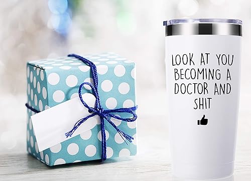 Miniatura 3 de Vaso de 20 onzas con texto en inglés Look At You Becoming a Doctor (Look At You Becoming a Doctor (Look At You Becoming a Doctor (Look At You