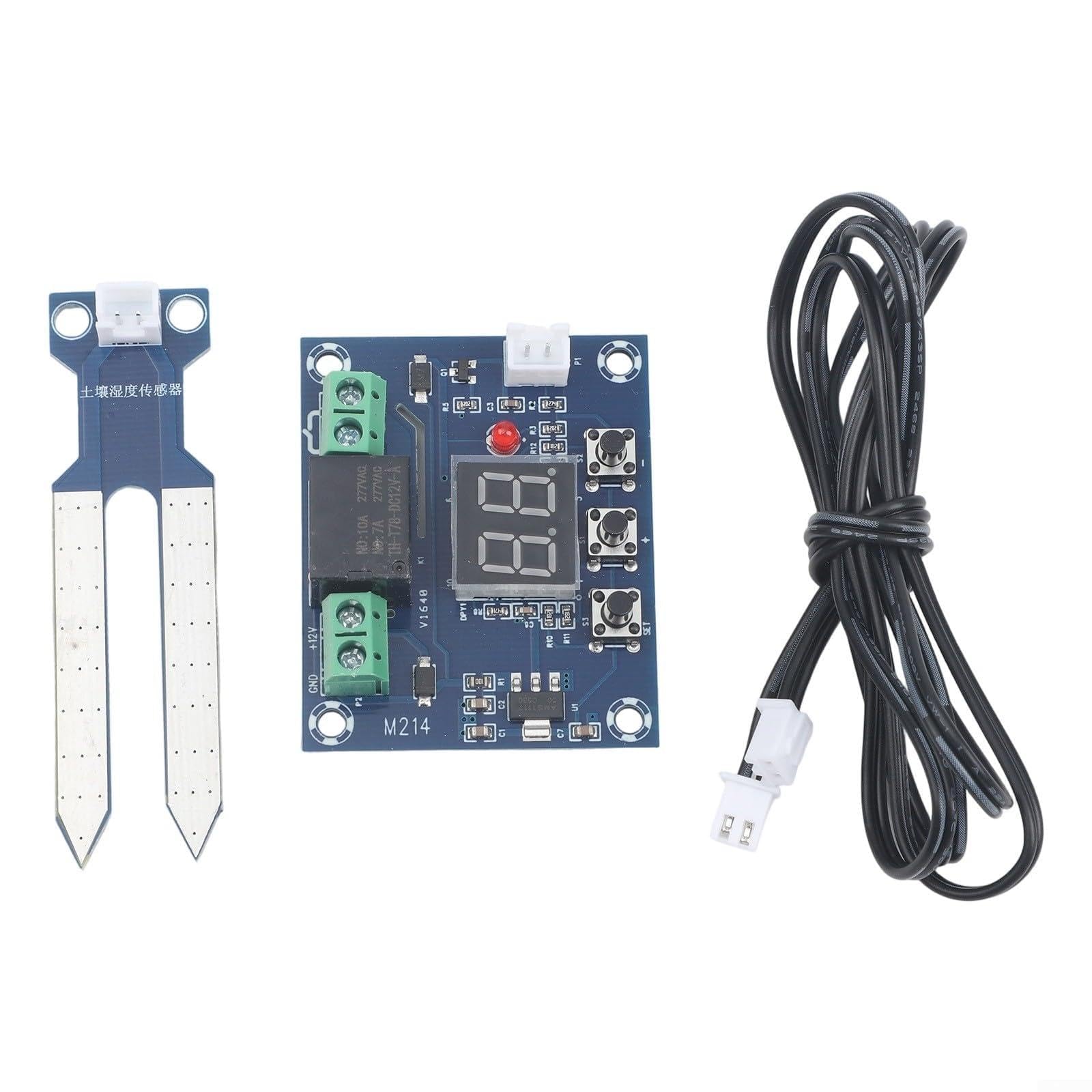 Control Riego 12V Pantalla Digital Control Riego 12V Pantalla
