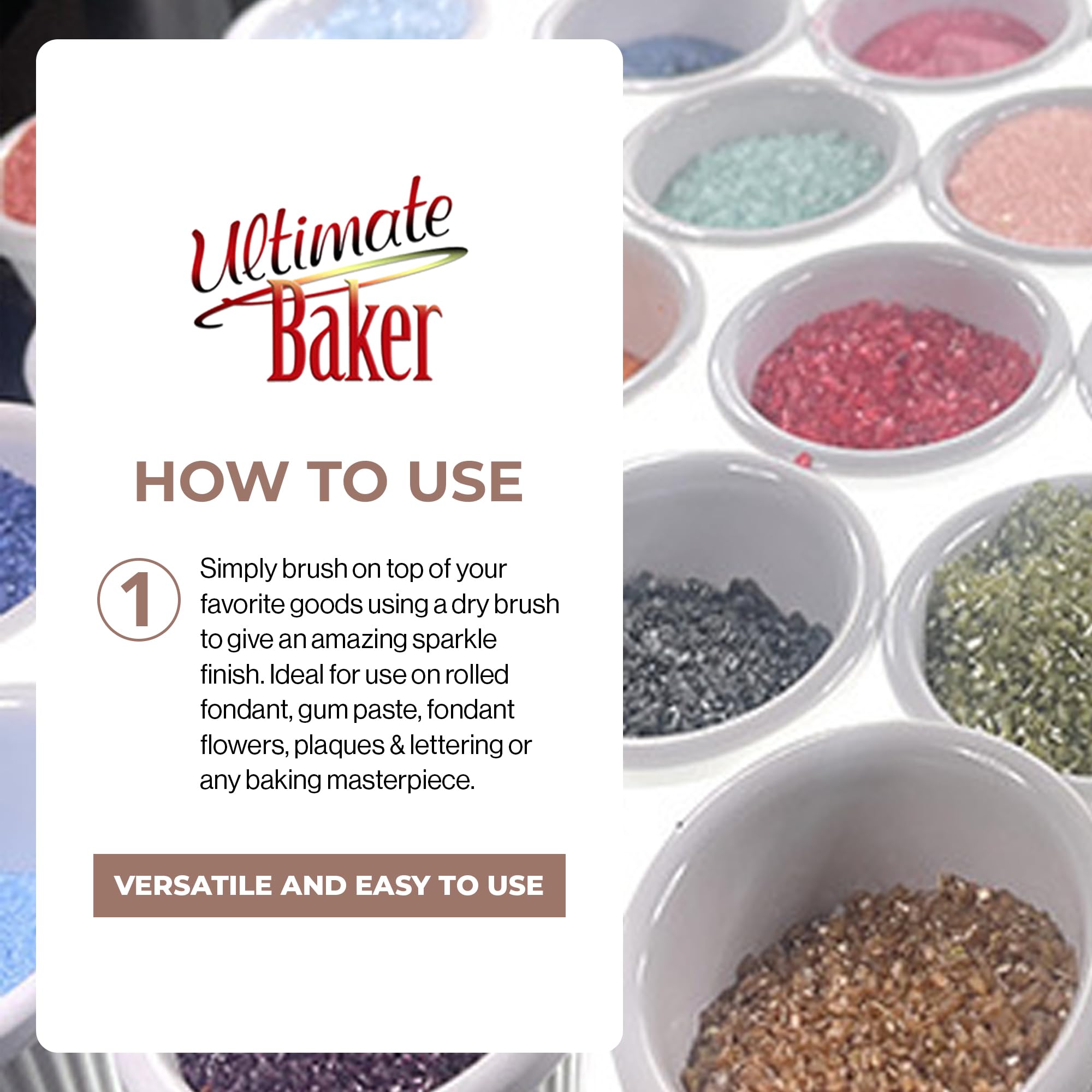 Amazon.com : Ultimate Baker Copper Luster Dust - Edible Dusting 
