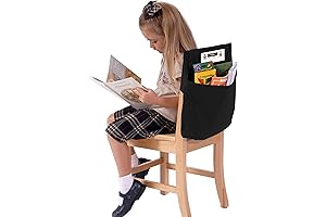 Versatile Classroom Solution: Single Pocket Chair Storage for Seat Organization