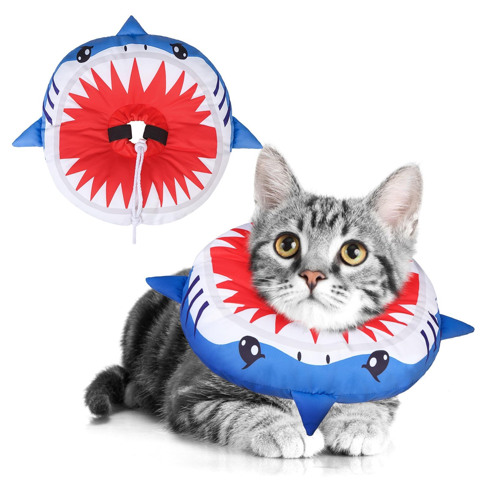 Amazon | BEAUTYZOO エリザベスカラー 猫用 小型犬用 ソフト 軽量 防水