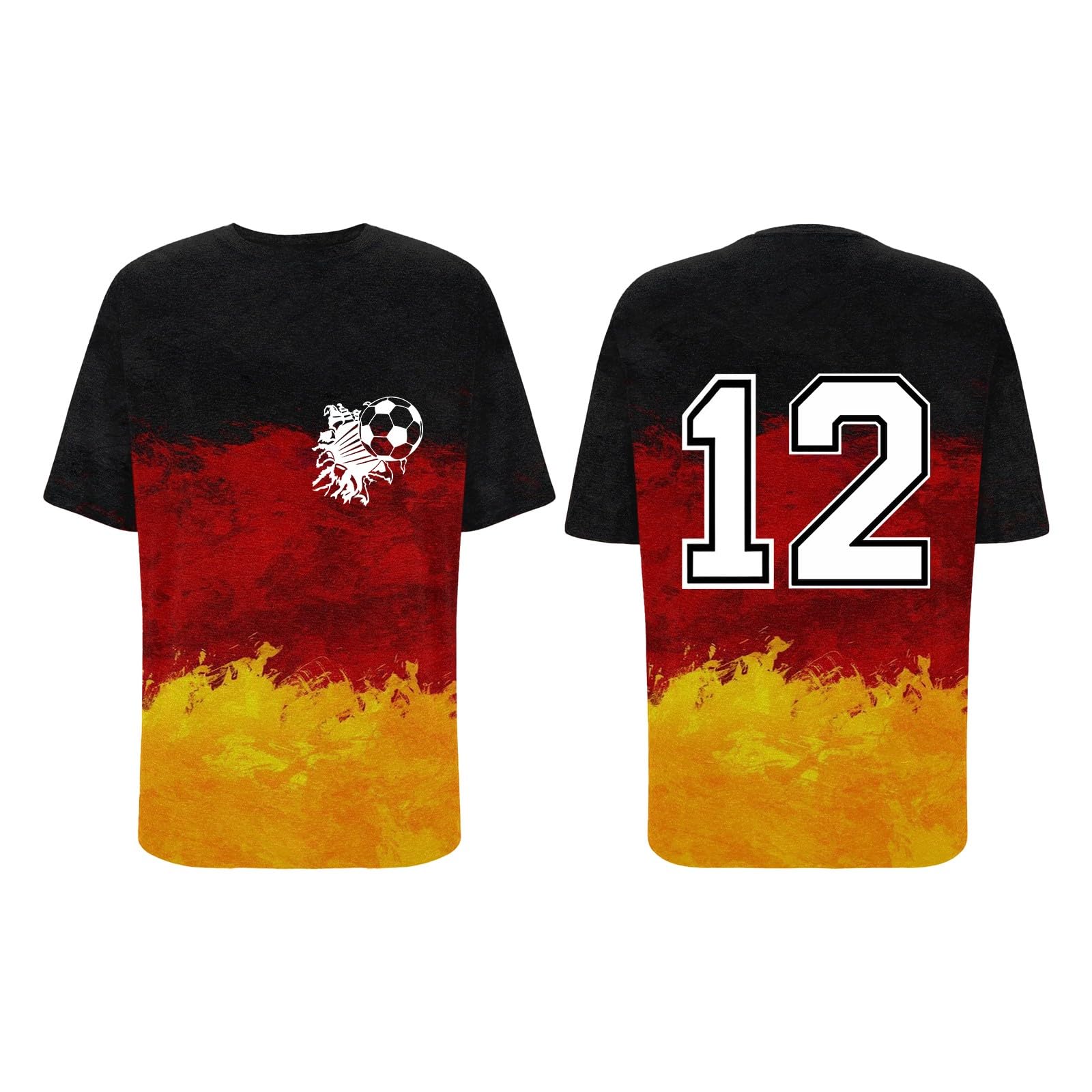 CocilaMens Casual Shirts Trikot Mit Nummer Tshirt Fanartikel T Shirts Für Herren Kurzarm Rundhals Sommer Mens Tshirts Multipack Mens Work Shirts Long Sleeve Slim Fit T Shirt Men