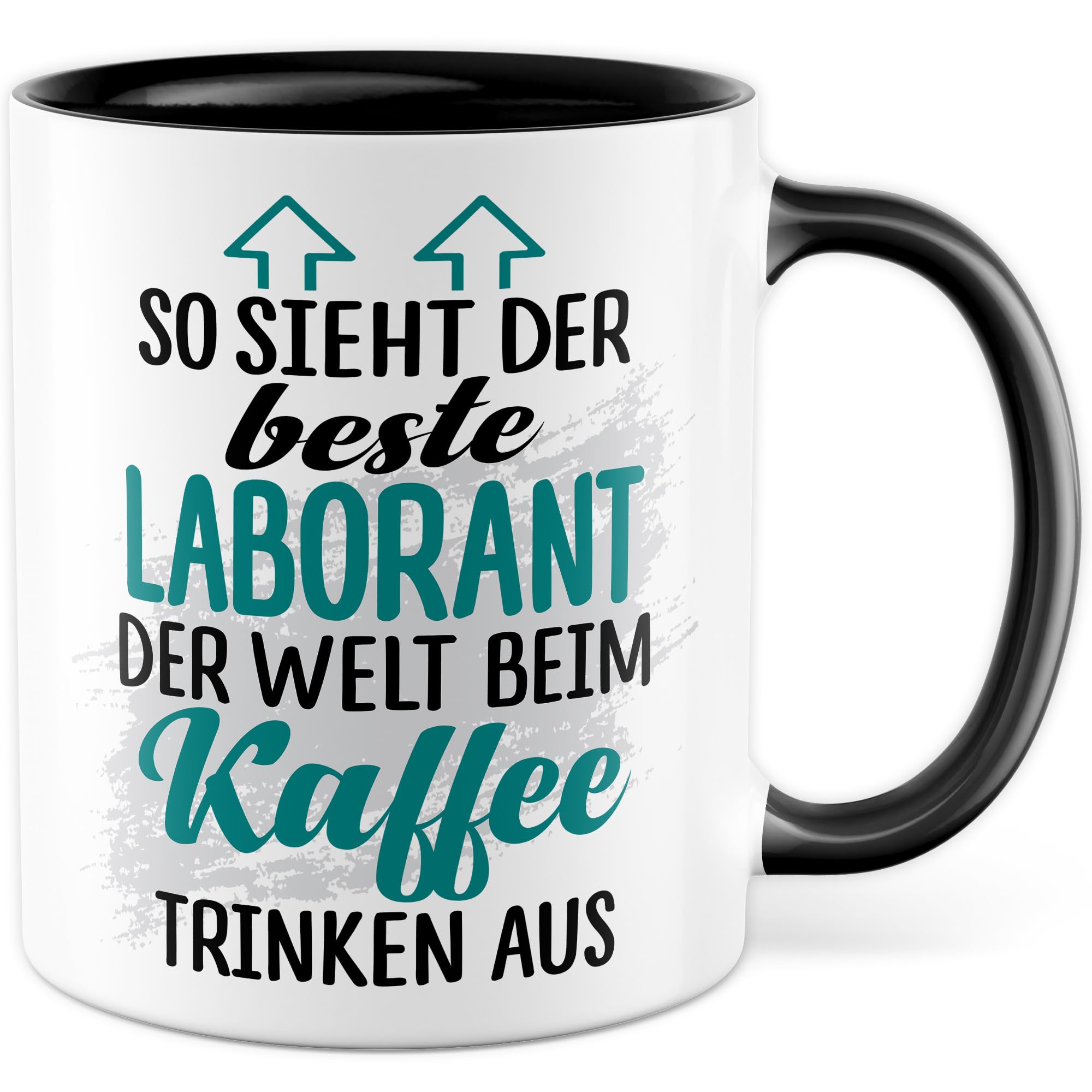 Tasse 'Seine Majestät Der Laborant' – Beidseitig Bedruckt, 330 Ml, Lustiges Geschenk Für Laboranten