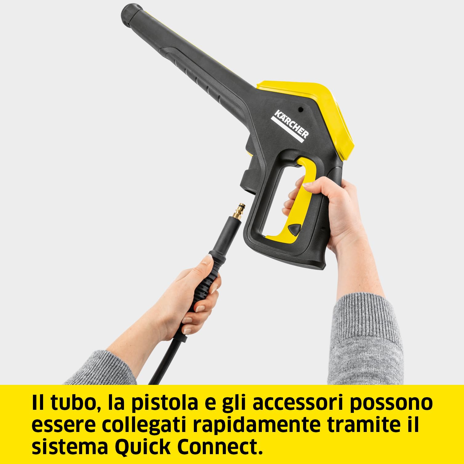 KARCHER K2 K3 K4 Pistola A Scatto E Vite Tubolare 6 M In Montaggio #202 - Foto 12