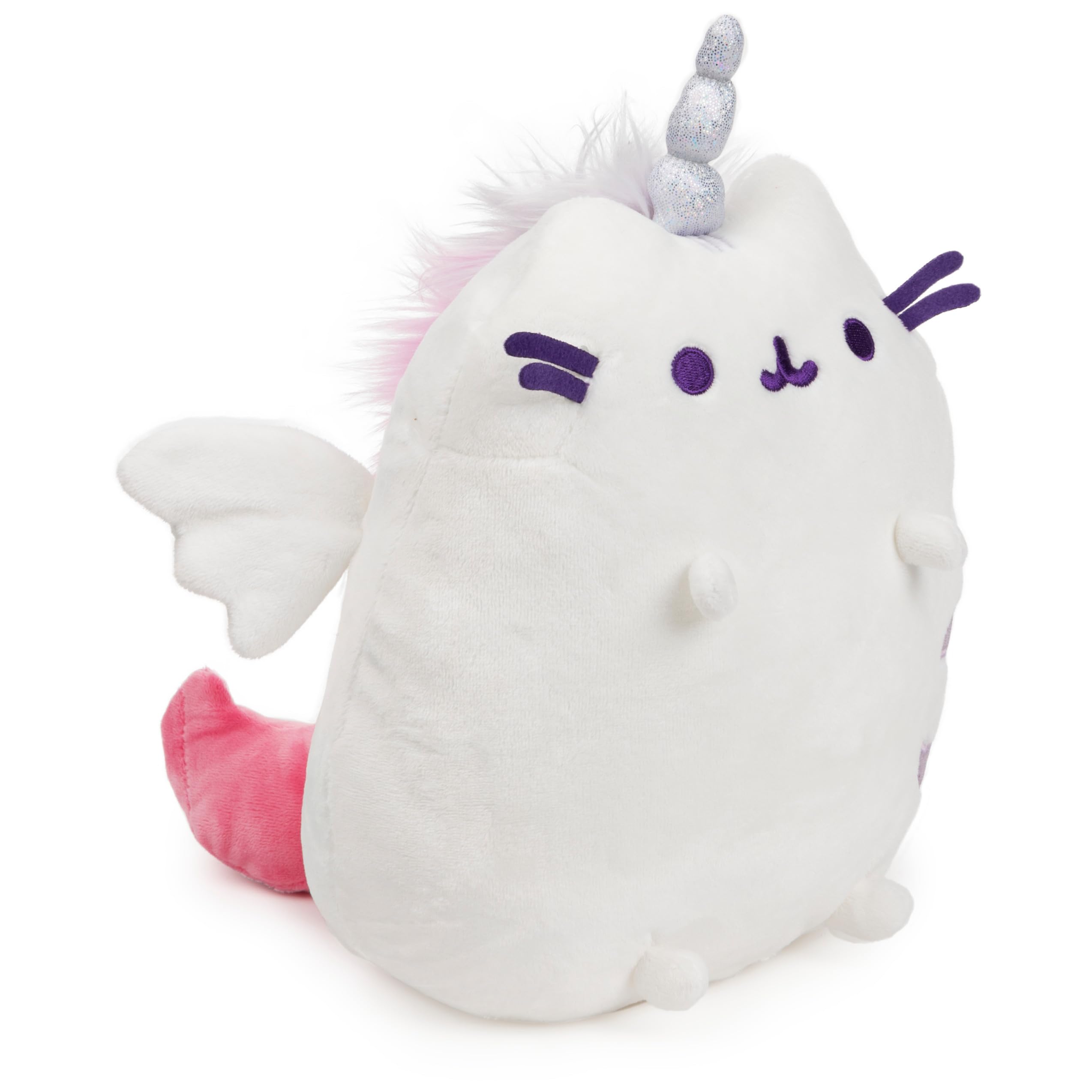 GUND Super Pusheenicorn Pusheen Unicorn Cat Plush Stuffed Animal, White, 9"