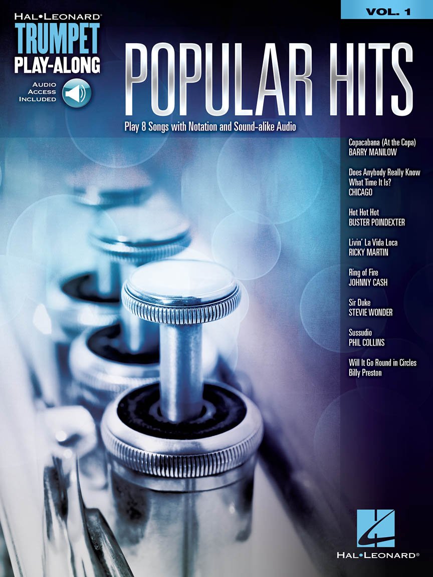Trumpet Play-Along Volume 1: Popular Hits (Hal Leonard Trumpet Play-Along) (Includes Online Access Code)