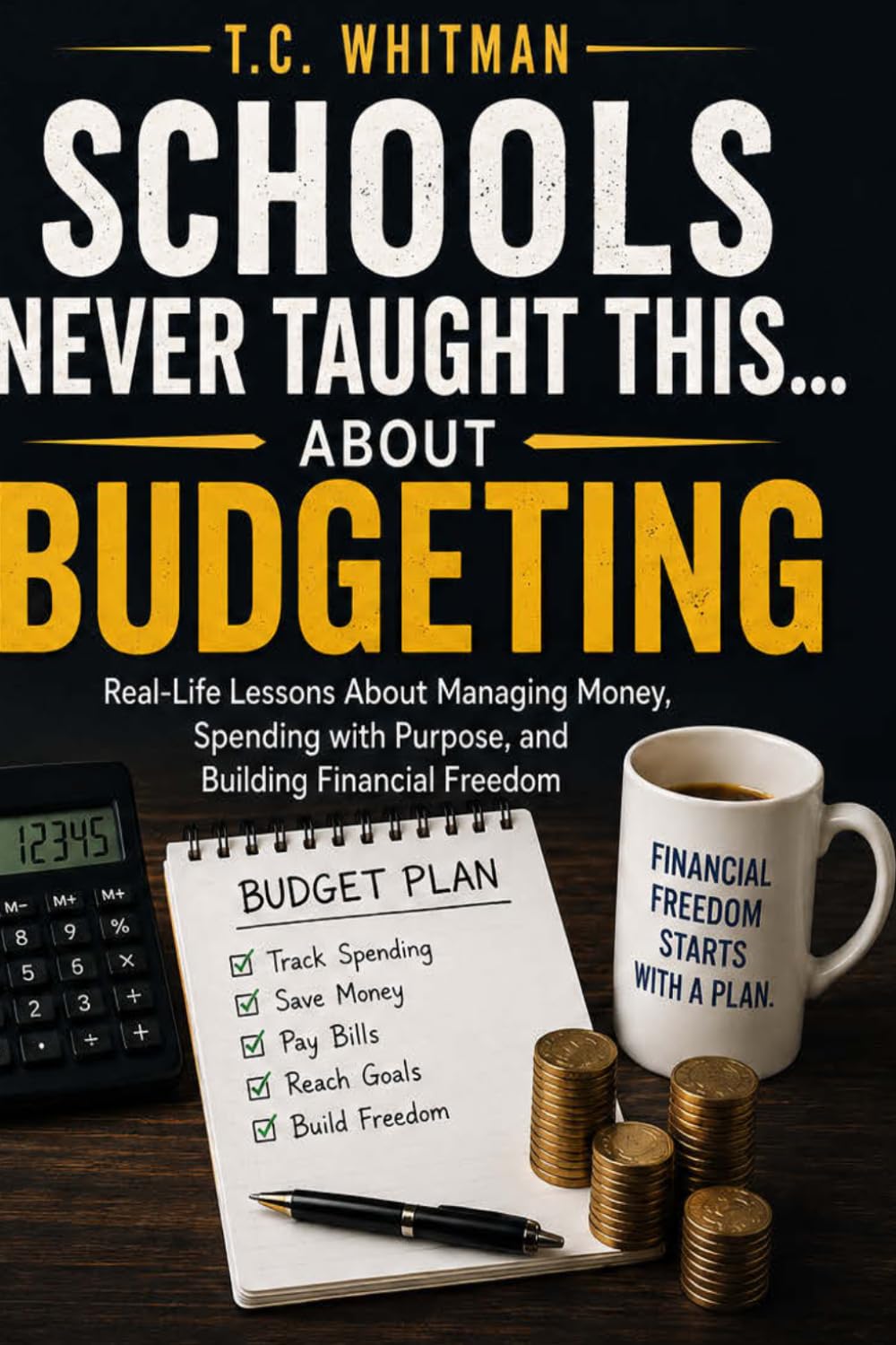 SCHOOLS NEVER TAUGHT THIS... ABOUT BUDGETING: Real-Life Lessons About Managing Money, Spending with Purpose, and Building Financial Freedom: 3 ... About Money, Business, and Financial Freedom)