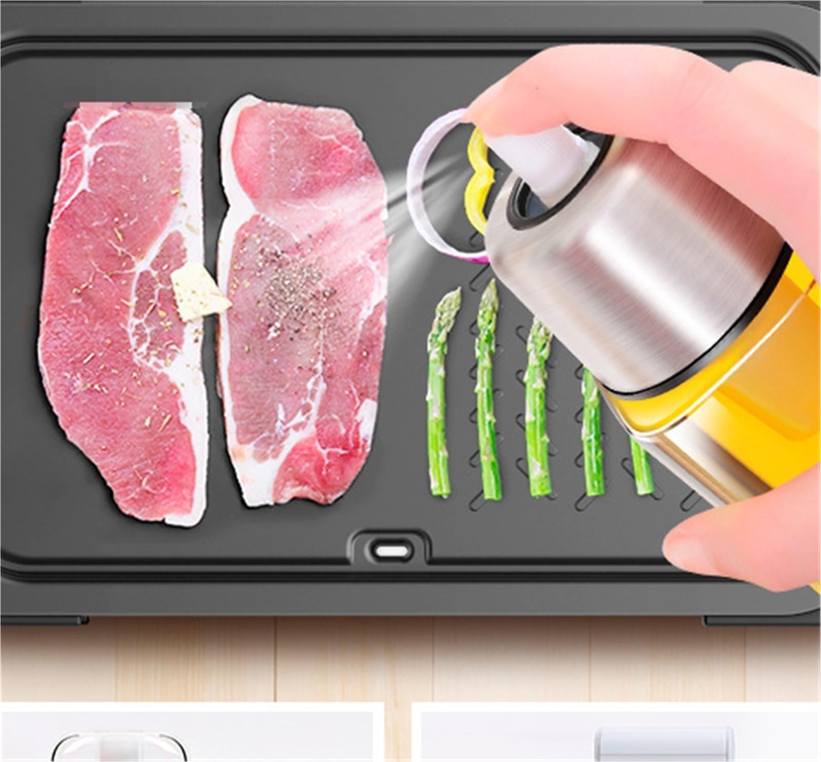 Ölsprüher Für Speiseöl Glas-Öl-Sprühflasche Mit Druckfunktion For Grillen, Backen, Luftfritteuse, Sprühflasche Grillen Küche