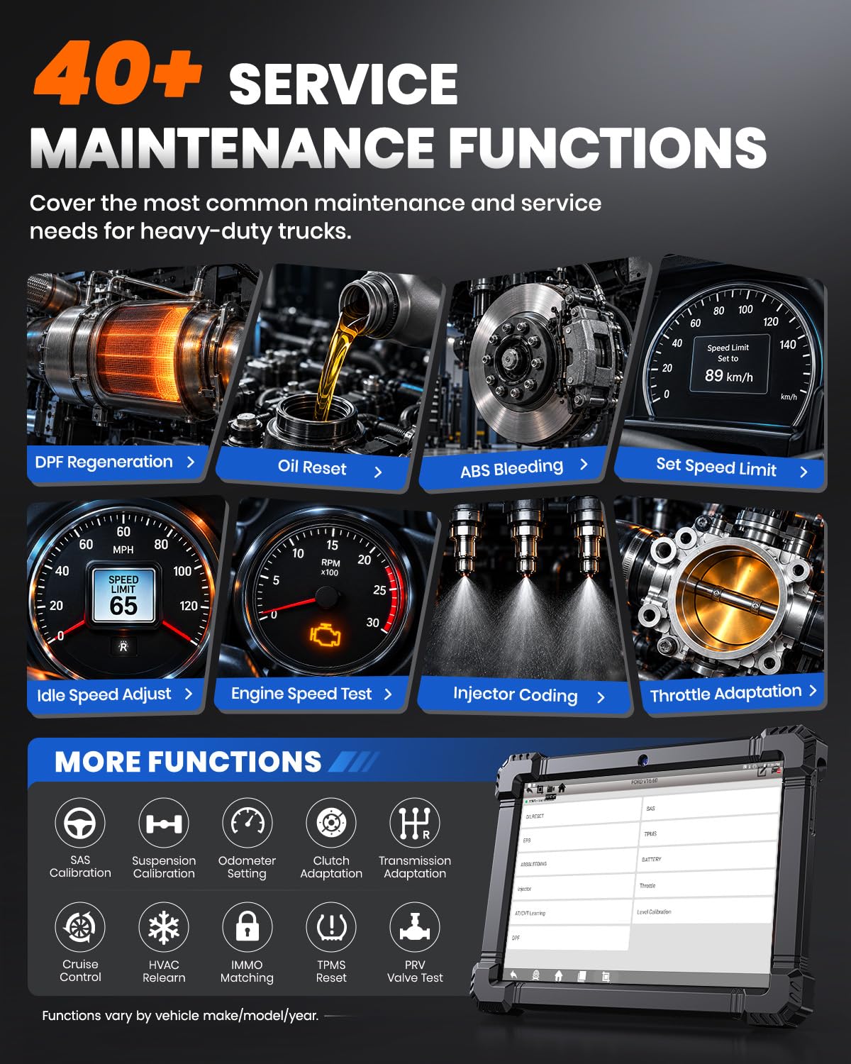 ANCEL X7HD Truck Scanner - Full System Diagnostics -2 ANCEL X7HD Truck Scanner - Full System Diagnostics -2