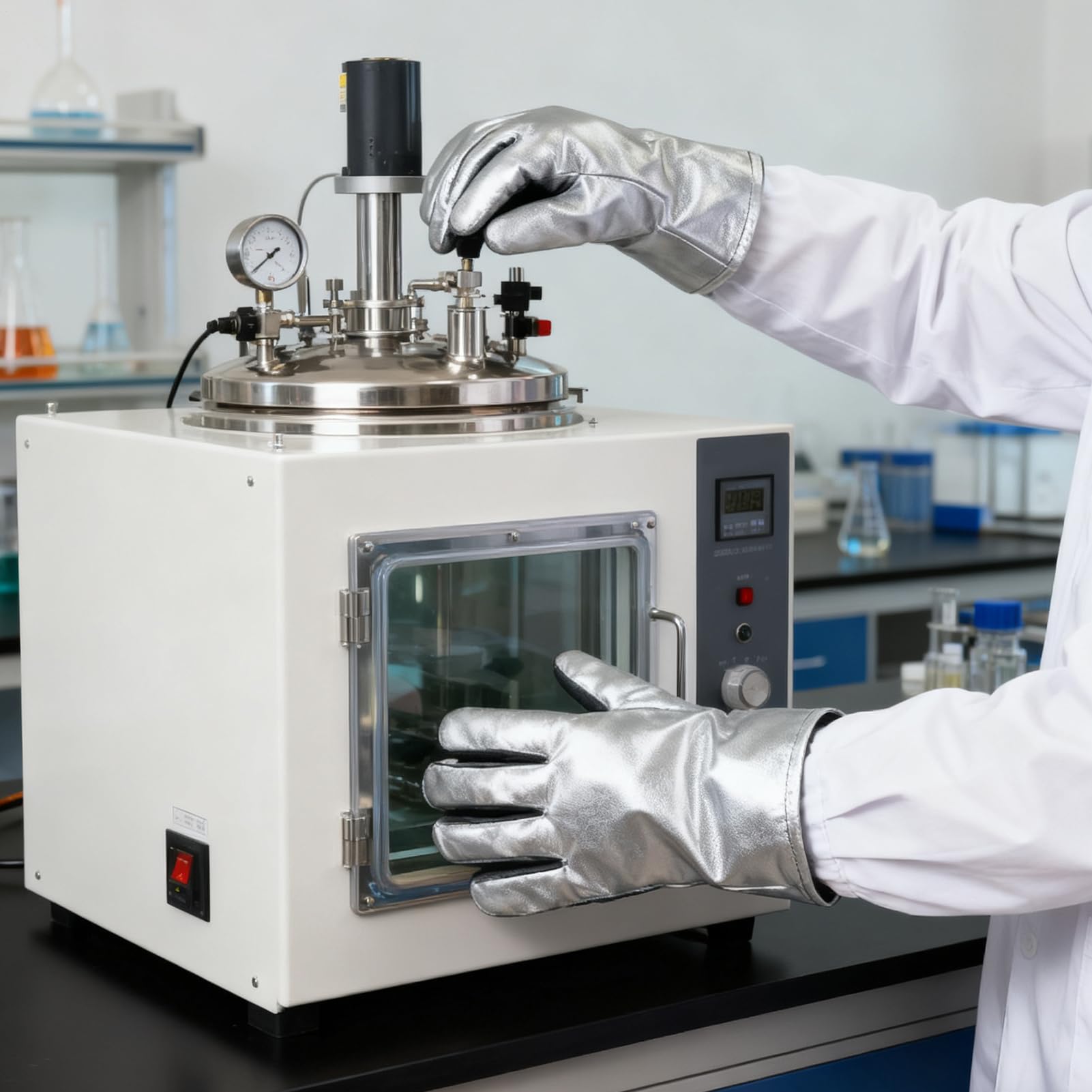 Gants de Barbecue Légers, Résistants à la Chaleur et Ignifuges