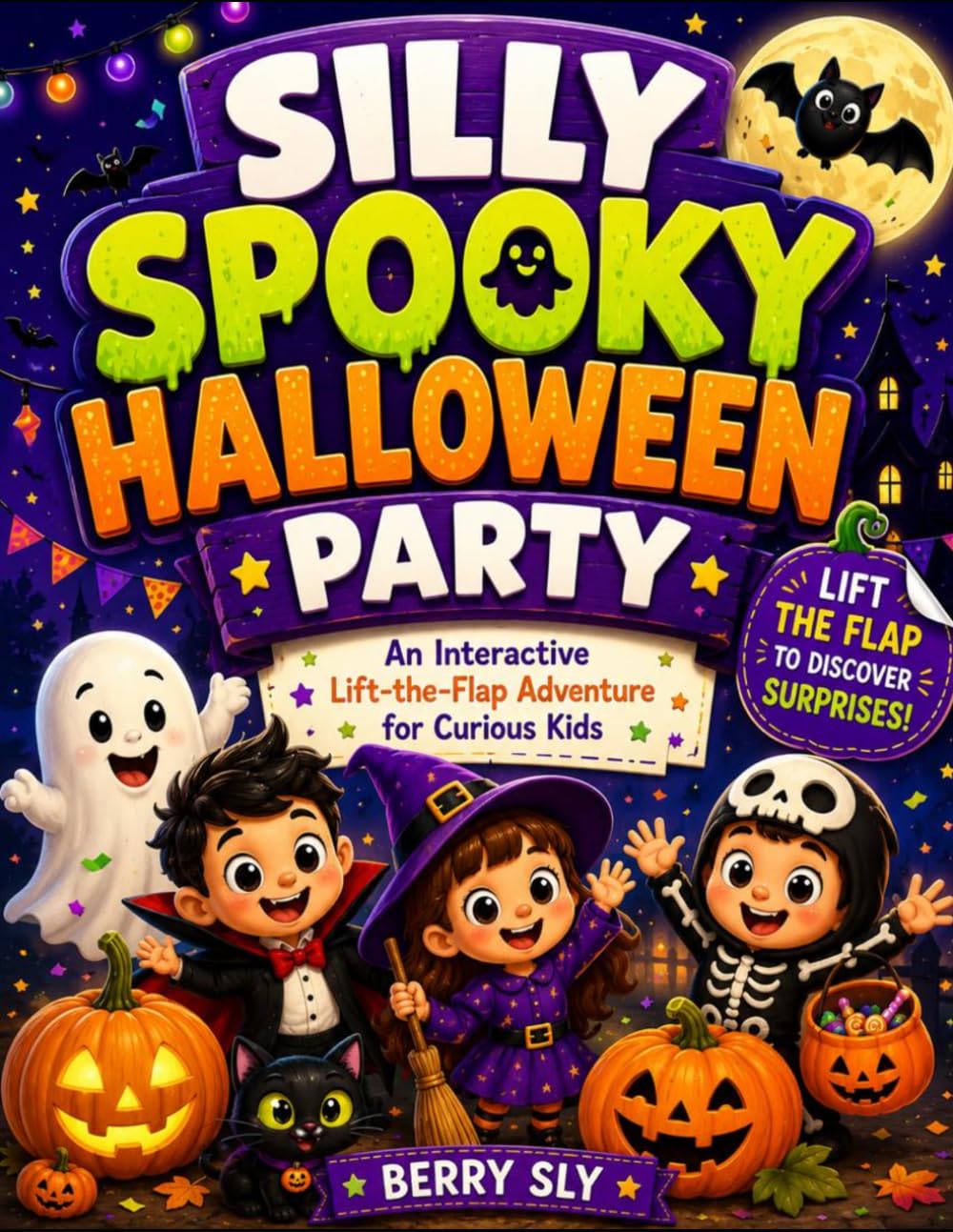 Silly Spooky Halloween Party: An Interactive Lift-The-Flap Adventure For Curious Kids