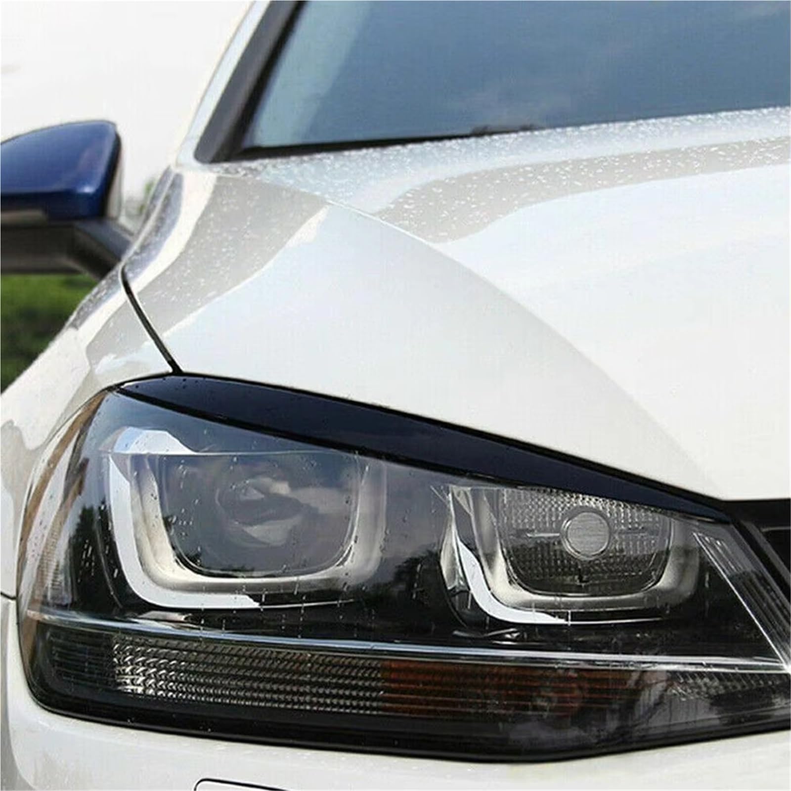 Reflektor brwi do VW do Golf 7 7.5 dla VII dla GTD R MK7 dla MK7.5 2013-2015 2016 2017 2018 2019 reflektor samochodowy osłona powiek do brwi