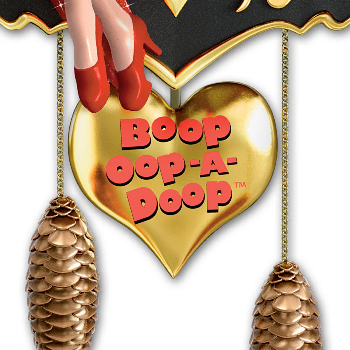 Amazon.com: The Bradford Exchange Sculpted Betty Boop Cuckoo Clock