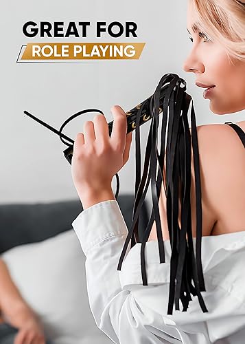 Miniatura 4 de Látigo sexual para adultos, juguete sexual para SM Flogger BDSM Látigos para parejas, juguete sexual fetichista en el dormitorio, azotaina azotando