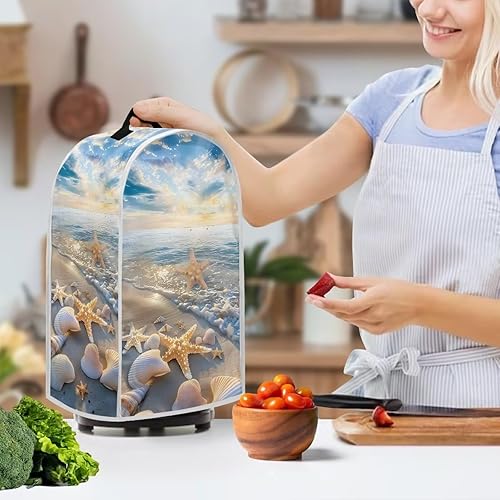 Vista 105 de doginthehole Hummingbird Blender Covers for Kitchen, Washable Appliance Covers Anti Fingerprint Stain Resistant Polyester Blender Dust Cover