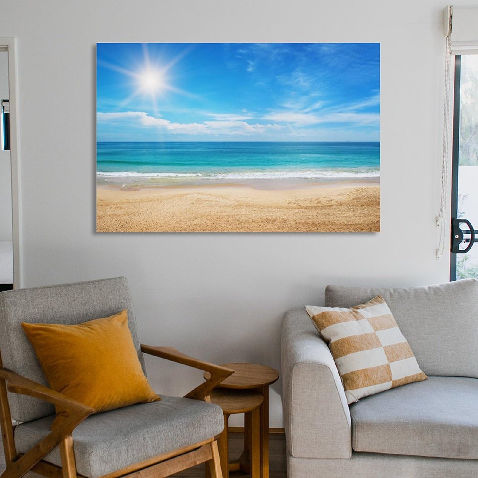 Amazon.co.jp: 海の絵 アートパネル 絵画 海 ハワイ ポスター 風景画