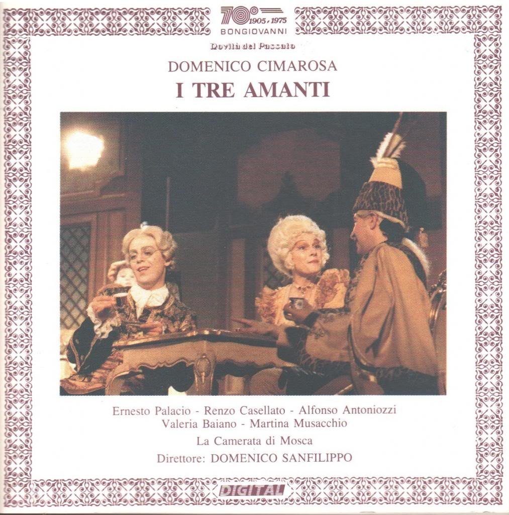Cimarosa, Domenico Sanfilippo, La Camerata Di Mosca, Ernesto Palacio