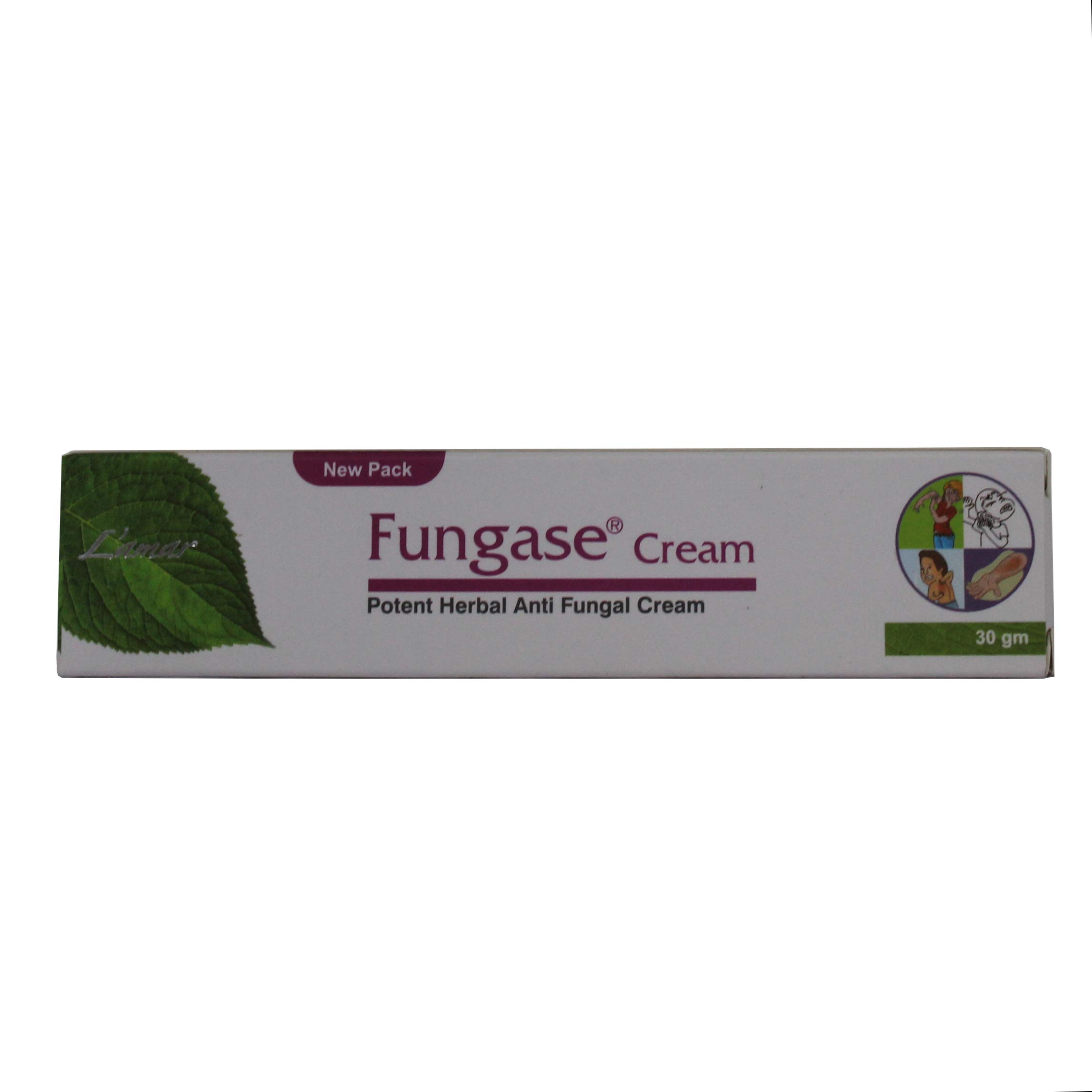FUNGASE CREAM 30GM PACK OF 2 BY LAMAR