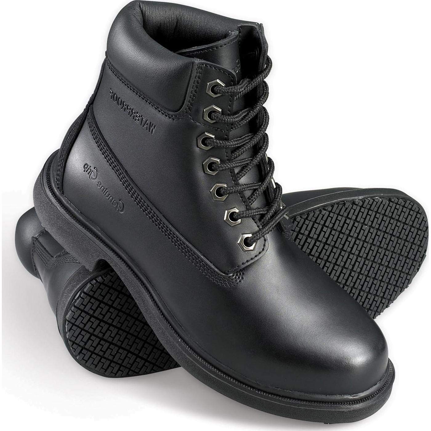 Amazon.com: GENUINE GRIP 760-8W Boots,8,EE,Black,Plain,Womens,PR 