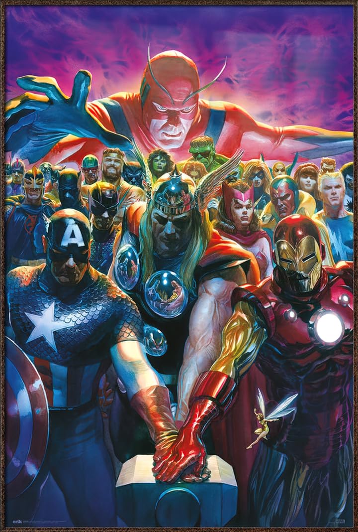 Amazon.co.jp: アベンジャーズ - マーベルコミックポスター