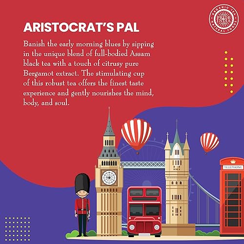 Miniatura 3 de Pride Of India - Té orgánico Energize Ayurveda (Tulsi Black), 25 bolsas de té