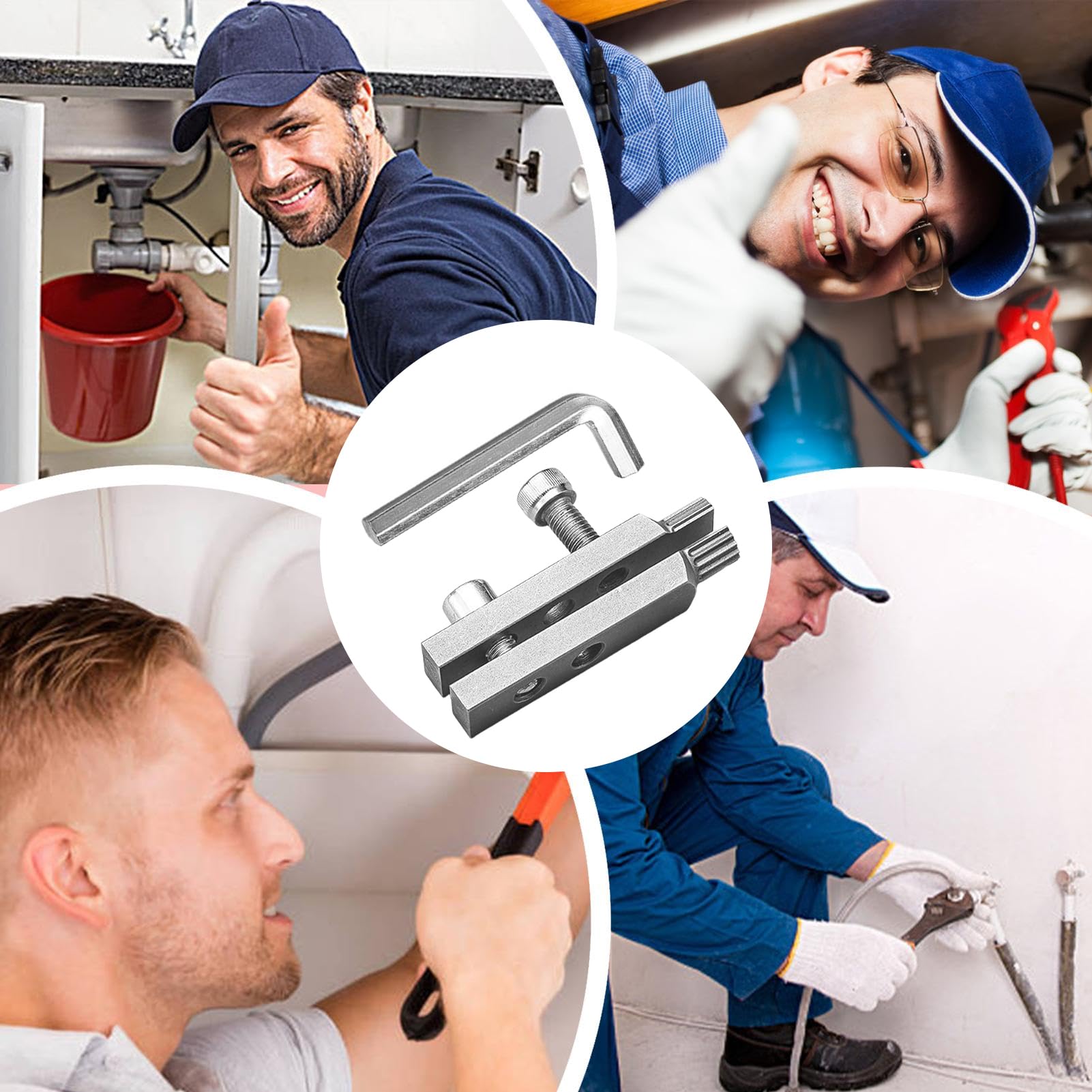 Strumento Di Estrattore Per Tubi - TAP EXTRActor Set | Kit Extractor | Strumento Di Estrattore Per Tubi Rotti 4/6 Estrattori Di Rubinetto | Rimozione Della Pipeline 'irrigatore Della Doccia