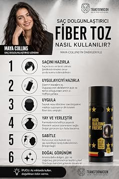 Transformacion Saç Dolgunlaştırıcı Topik Toz KOYU TON KAHVERENGİ 50gr | Anında Gür Saçlar İçin Fiber Tozu 721498