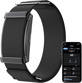 Fitness Tracker Heart Rate Monitor Sleep Tracking Step Counter Calorie Waterproof Lightweight No-Screen Activity Tracker Long Battery Life for Men Women Seniors Health Fitness No Subscription Fee