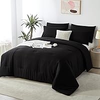 Vista 14 de KAKIJUMN Juego de edredón individual de 2 piezas con 1 edredón y 1 funda de almohada (caqui, individual)